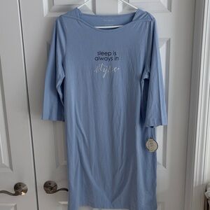 Talbots 100% Cotton Nightgown